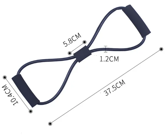 8 Shaped Resistance Loop Band