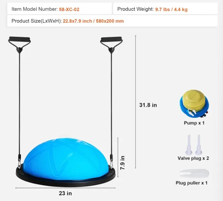 Half Exercise Ball