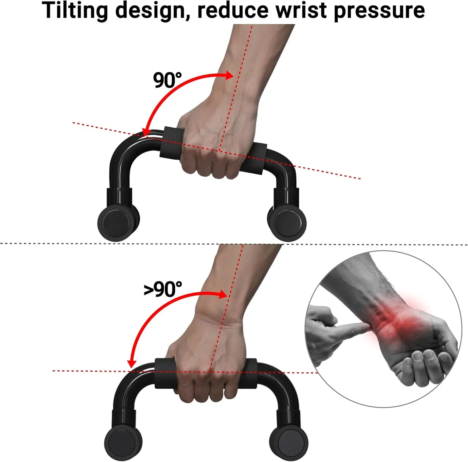 Push Up Bars Gym Exercise Equipment