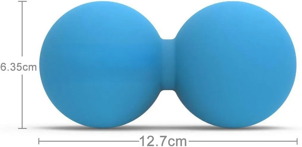 Double Lacrosse Silicone Massage Ball，Peanut Ball