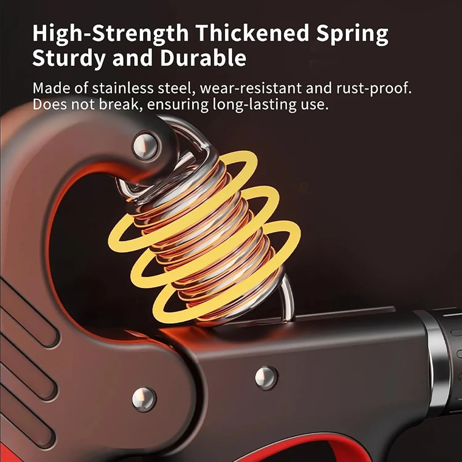 Hand Grip Strengthener with Adjustable Resistance 11-220Lbs(5-100KG), Automatic Counter