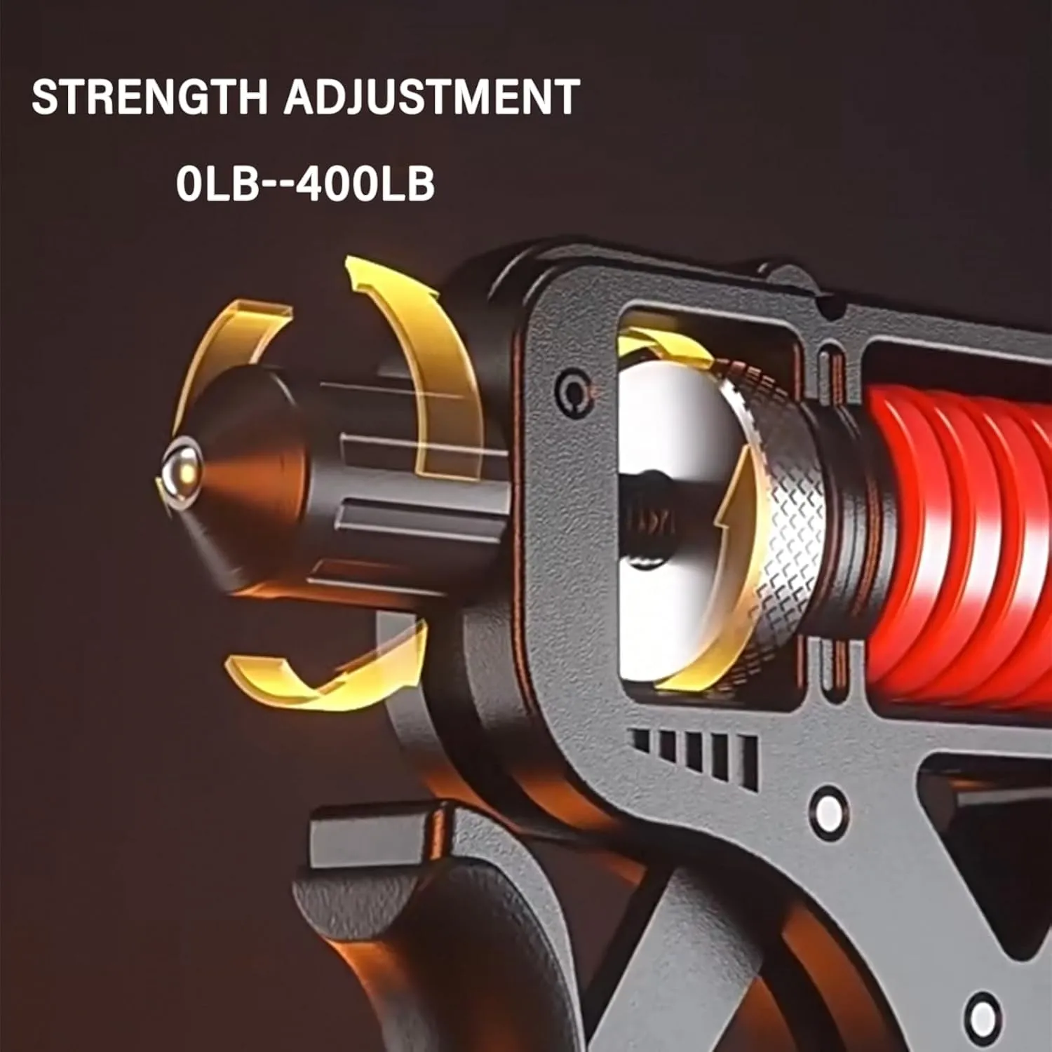 Adjustable 10–400 lb Electronic Grip Strength Trainer