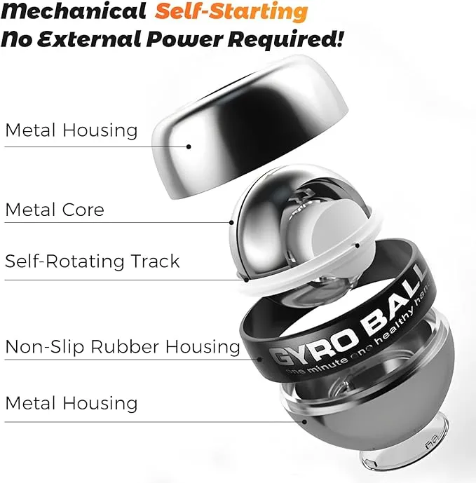 Grip Strength Trainer, Gyro ball