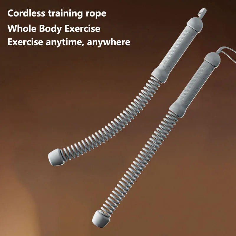 Weighted Ropeless Battle Ropes, Portable Arm Exerciser Rope for Home Gym - HIIT, Power sports & High-Intensity Interval Training, Portable Workout Equipment