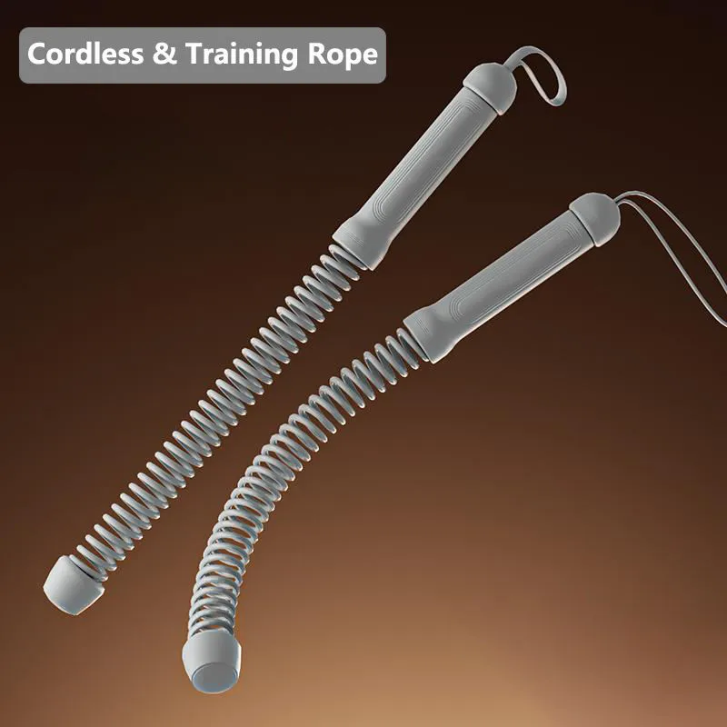 Weighted Ropeless Battle Ropes, Portable Arm Exerciser Rope for Home Gym - HIIT, Power sports & High-Intensity Interval Training, Portable Workout Equipment